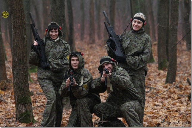 Военный лазертаг в Ростове-на-Дону