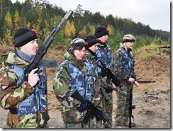 Военный лазертаг в Перми