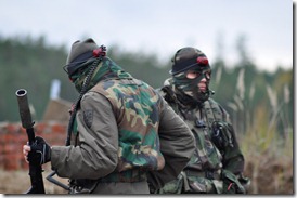 Военный лазертаг в Перми