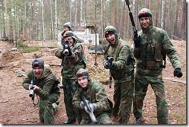 Военный лазертаг в Перми