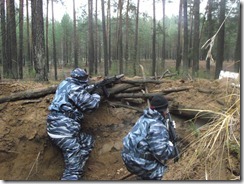 Военный лазертаг в Перми