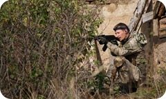 Военный лазертаг в Киеве