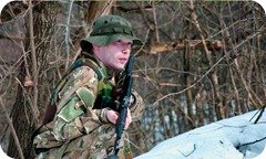 Военный лазертаг в Киеве