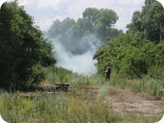 Военный лазертаг в Киеве